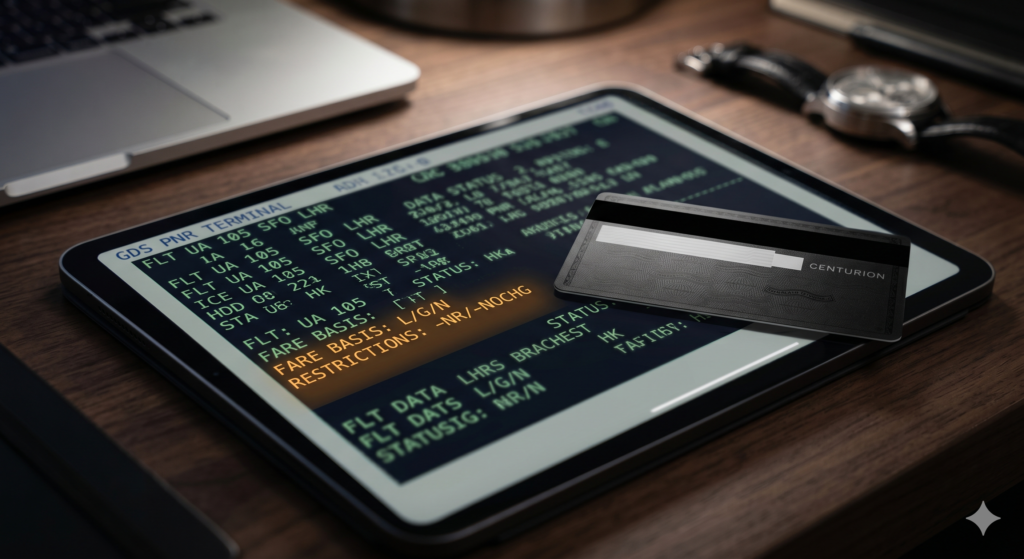 Flight Engineer utilizing Basic Economy fare bypass strategies to audit GDS PNR codes.